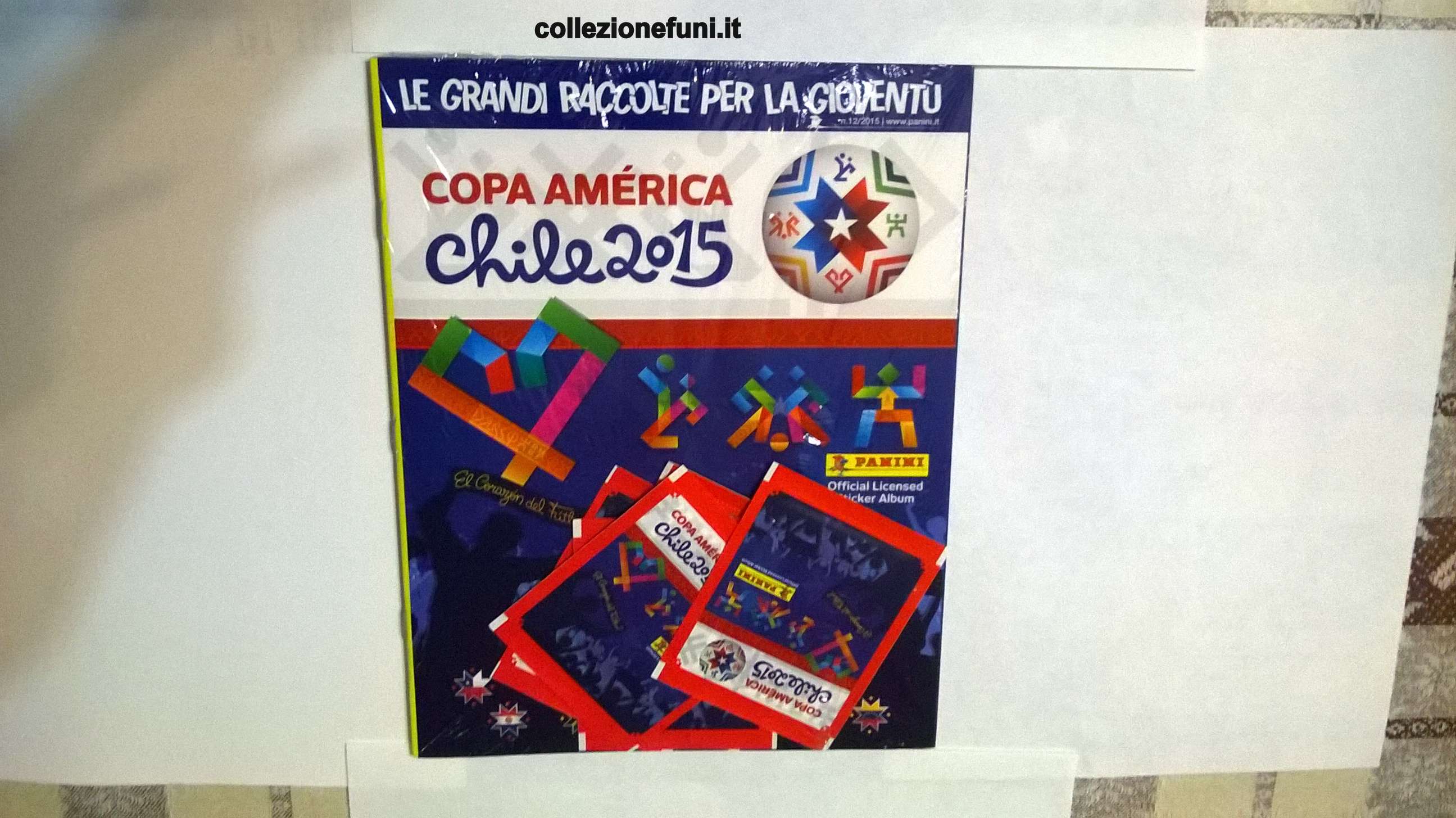 Album calcio Copa America Chile 2015 completo